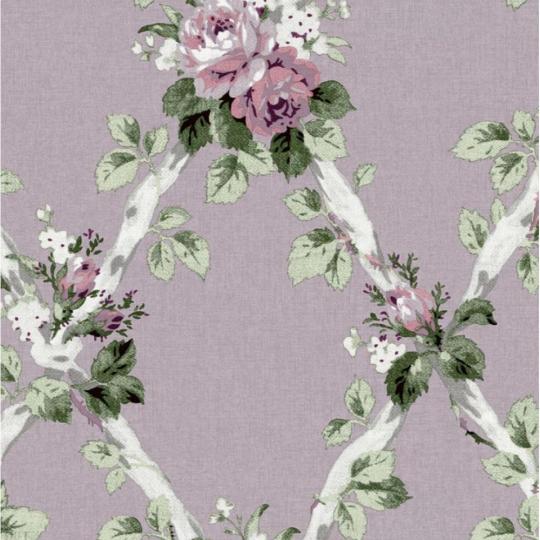 fialovy ruzovy vzor tapeta romanticky vintage domov byvanie vidiecky dom restauracia cukraren zeleny dekor.jpg